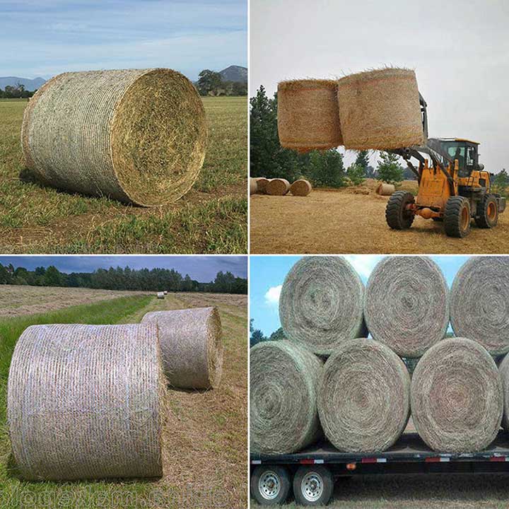 Silage Tarp Film Mulching Plastikozko Bale Wrap Net